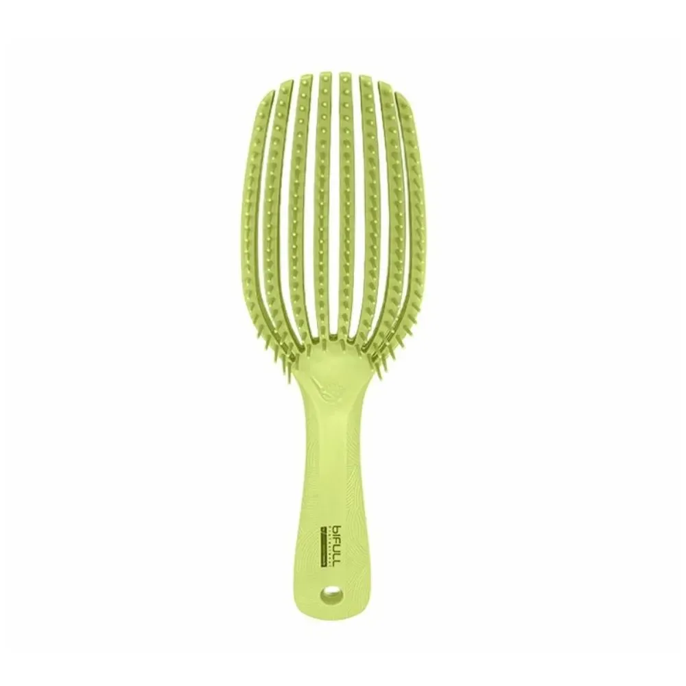 Bifull Cepillo Desenredante Especial Rizos Verde